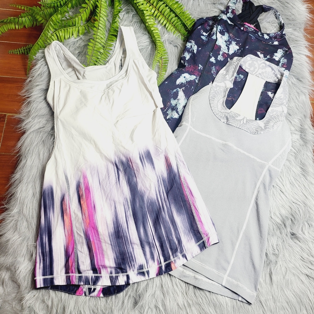 Bundle of 3 Lululemon Active Tank Top Sleeveless